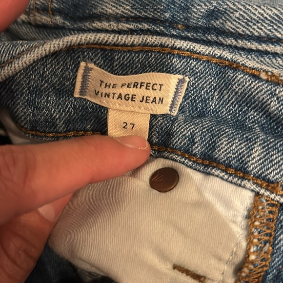 Madewell The Perfect Vintage Jean Frayed Hem - Picture 5 of 5